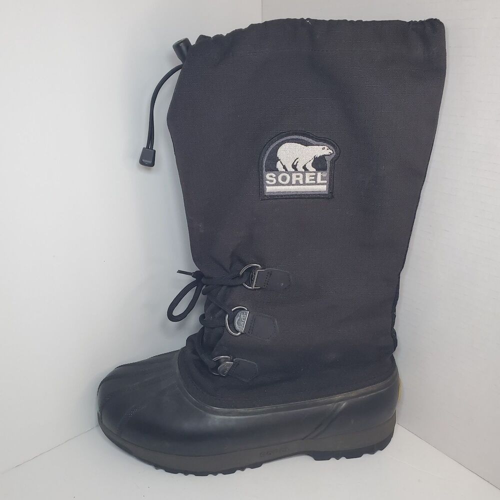 Sorel Glacier Snowfall Mens Sz 11 Knee High Boots Winter Outdoor Gorpcore